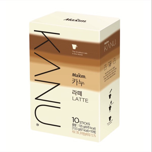 Южная Корея импортировала Максим Кану Кану без сахара, двойной ванильный матча чайный кофе кофе кофе