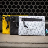 Ультратонкий кошелек для путешествий, водоотталкивающая сумка-органайзер, защитная сумка, бумажник подходит для мужчин и женщин с молнией, анти-кража