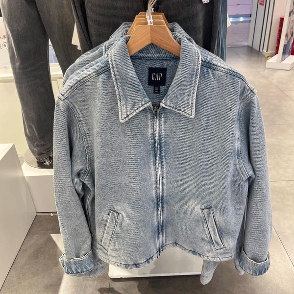 [Same Style as Cheng Yi] Flight Series Men's and Women's Pure Cotton Casual Denim Jacket 1Jk623019