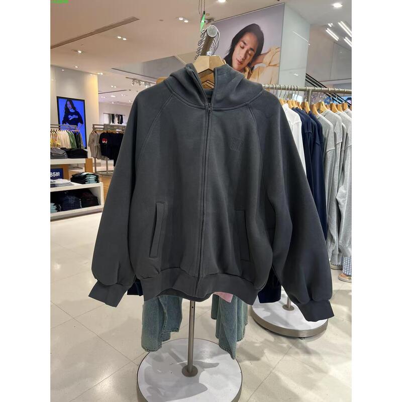 Men's and Women's Clothing 2025 Autumn New Style Logo American-Style Heavyweight Loose Zipper Hoodie Sweatshirt 788501 Men's and Women's Clothing 2025 Autumn New Style Logo American-Style Heavyweight Loose Zipper Hoodie Sweatshirt 788501