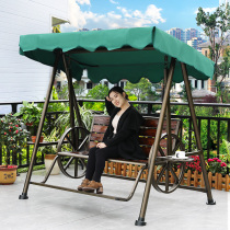 Autumn Thousands Outdoor Patio Carbonated Wood Leisure Hanging Chair Room Inside and outside Villa Swing swing Hammock Bed Children Garden Rocking Chair