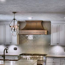 Range Hood decorative cover kitchen classic copper shell Villa open exhaust hood custom smoke hood Hood Hood hood range hood