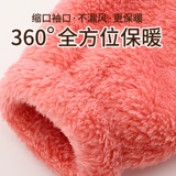 Детский коралловый бархатный комплект, фланелевая пижама для мальчиков, увеличенная толщина