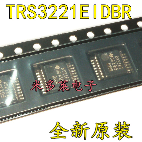 Interface IC TRS3221EIDBR SSOP16 screen printing RS21EI TRS3221 driver new original