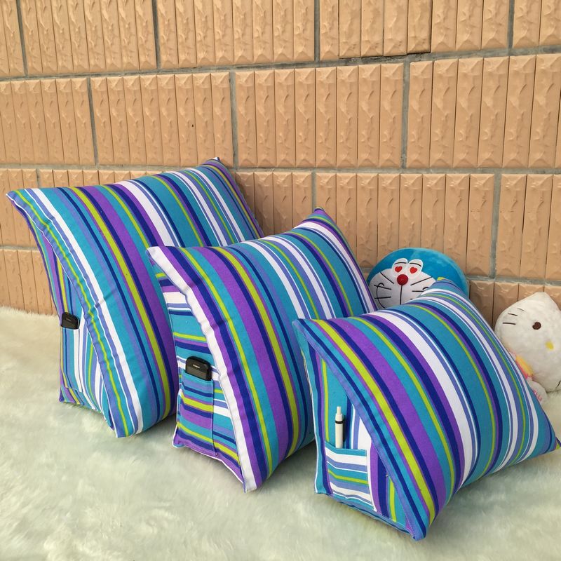 1 dây kéo đệm đệm gối tựa đầu gối gối ngô nhung ngọc trai sofa đệm Gối ngủ đa năng dành cho nhân viên văn phòng