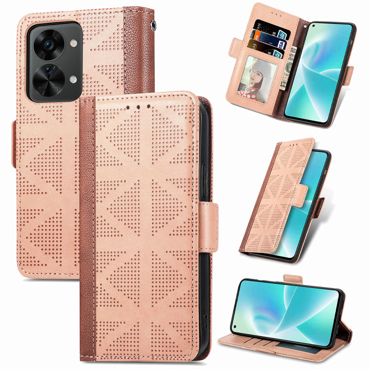 Nord N20 5G One Plus Synthetic Leather Wallets Folio Flip Phone Case