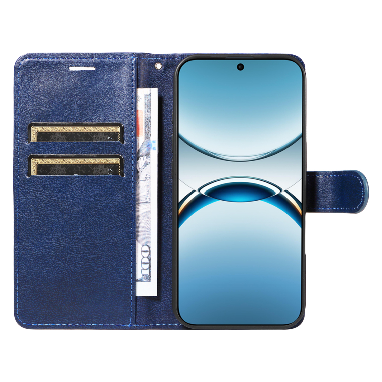 Leather Grain Flip Samsung Phone Case