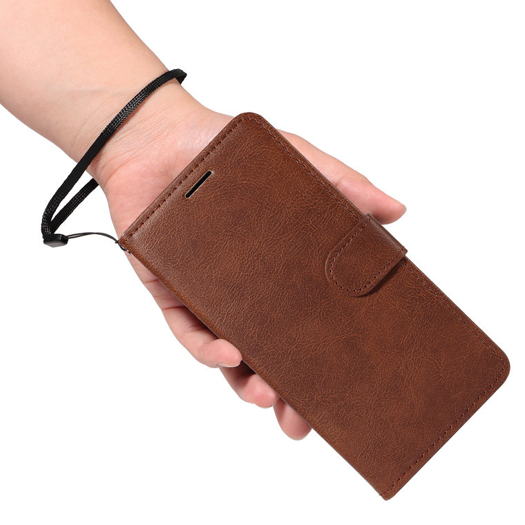 Leather Grain Flip Samsung Phone Case