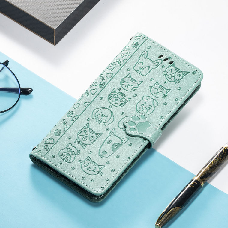 Girls ZenFone 9 ZS590KS Synthetic Leather Cartoon Wallets Folio Flip Soft Phone Case
