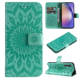 Mandala Flower Folio Flip Wallet Card Holder Phone Cases Covers Synthetic Leather Galaxy S24, Galaxy S24 Plus, Galaxy S24 Ultra, Galaxy S23, Galaxy S23 Plus, Galaxy S23 Ultra, Galaxy S22, Galaxy S22 Plus, Galaxy S22 Ultra,