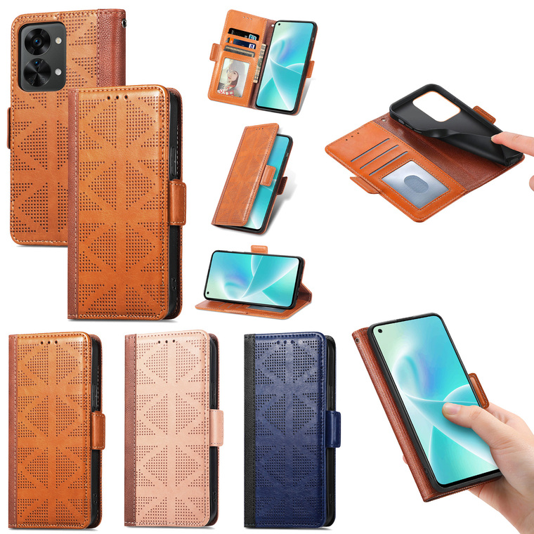 Nord N20 5G One Plus Synthetic Leather Wallets Folio Flip Phone Case