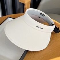 Hong Kong outdoor sun hat womens sun protection and anti-UV empty top hat Korean version travel big brim sun hat