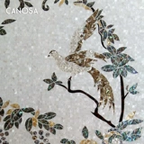 Каноша натуральная раковина резного крыльца фоновая европейская виноградная лоза, гостиная, зарегистрированная загадка мозаики