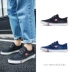 Giày nam đôi sao (Vải denim mùa hè thoáng khí Retro dành cho sinh viên tuổi teen Xu hướng mới - Plimsolls