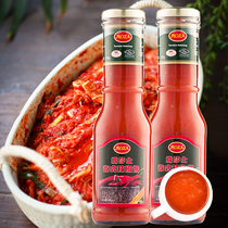 Lucas chili sauce Thai imported Korean cuisine stone pot with rice sauce chili sauce chili sauce chili sauce 300*2 bottles