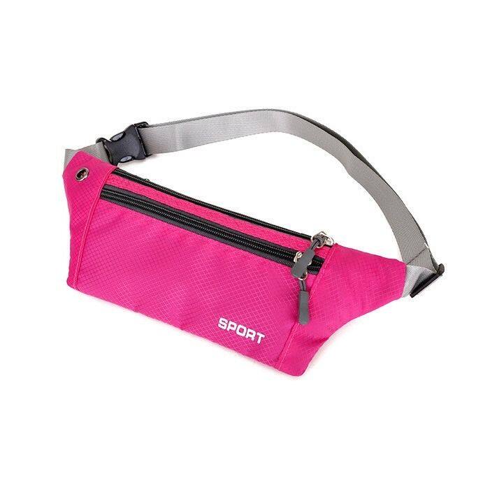 Sports running waist bag female mobile phone bag male marathon fitness ultra-thin invisible belt Multifunctional waterproof chest bag