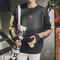 Mùa thu áo len nam xu hướng cá tính áo len nam dòng quần áo nam quần áo đáy quần nam ー thế hệ - Cardigan hoodie nam