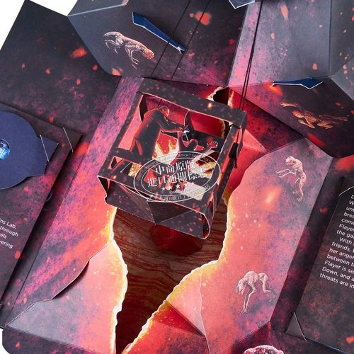 Spot Strange Things 3D Трехмерная книга Xiao 11 снялась в Netflix Fantasy American сериал оригинал английские странные вещи