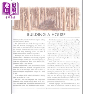 建筑的故事（Stephen Biesty插图）英文原版 The Story of Buildings【中商原版】