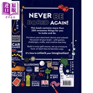 DK:想像无限 UnlockYourImagination 儿童科普 亲子绘本 DK 儿童读物 创造力 想象力 英文原版【中商原版】