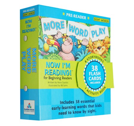 《Now I'm Reading》我的第一套自然拼读故事书 幼儿英语启蒙教材PDF（免费下载）   现在我能读系列：更多单词 学前阶段 英文原版Now I'm Reading! Pre-Reader: More Word Play 预备级阶段 自然拼读-天天素材网