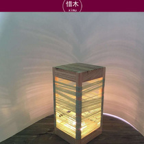 Tangle Wire Small Night Light Material Bag Group Construction Warm Field Activities Wood Art Diy Experience Woodworking DIY Semi-finished Wood