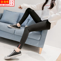 Autumn-winter thin suede underpants 2019 suede suede Korean version 90% Pants Stretch with large size overweight and fattening casual sports pants