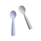 Детская ложка для еды, нескользящая посуда для тренировок для кормления