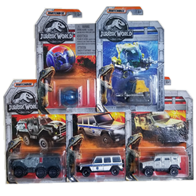 Mattel Matchbox Jurassic World Movie-Style Alloy Car Off-Road Vehicle Mercedes-Benz G-Class Collectible Boy's Gift