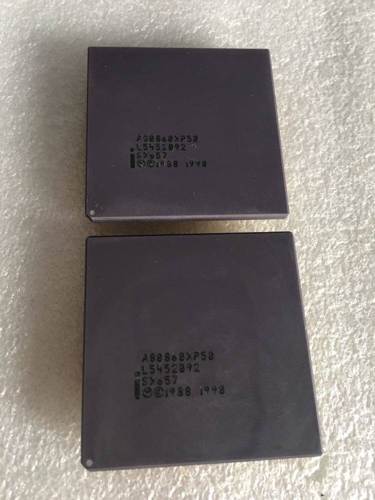 A80860XP50 Antique CPU Collection Witness of History