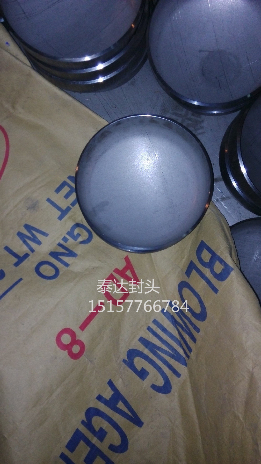 Zhejiang Wenzhou stainless steel 304 head manufacturer 168*3 159*3 159*2180*3 133*2