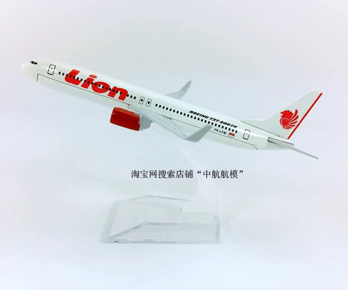 Mô hình máy bay hợp kim 16cm Lion Air B737-900 Mô phỏng Lion Air tĩnh máy bay nước ngoài mô hình máy bay mô hình bay - Chế độ tĩnh