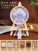 Круглый магнит на холодильник, набор материалов