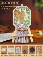 Магнит на холодильник в стиле древности, набор материалов, на удачу