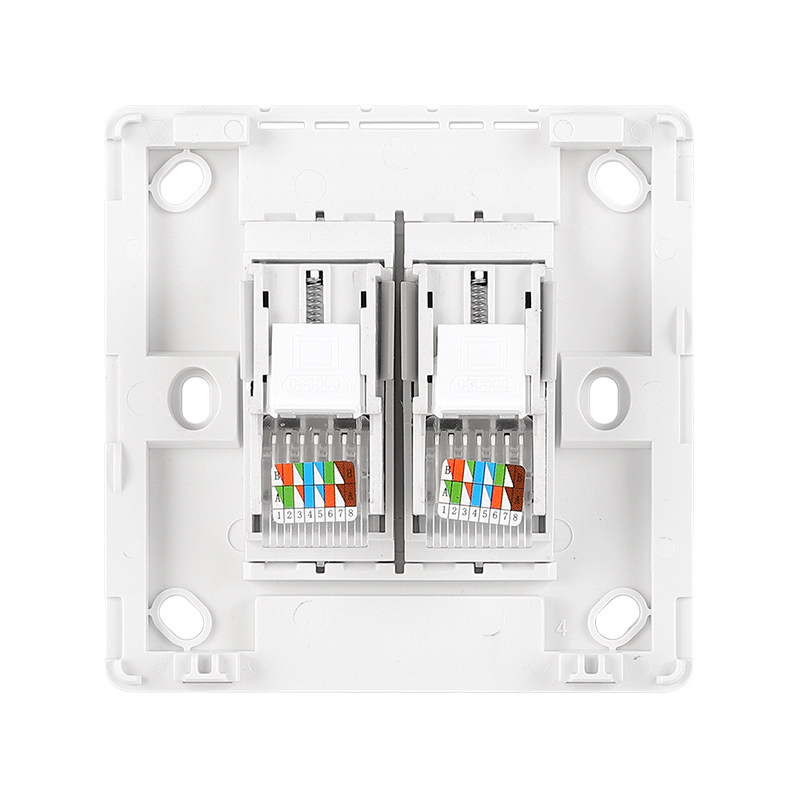 [USD 6.37] Model 86 Bright Mounted Wall Switch Panel Two Bit Dual ...