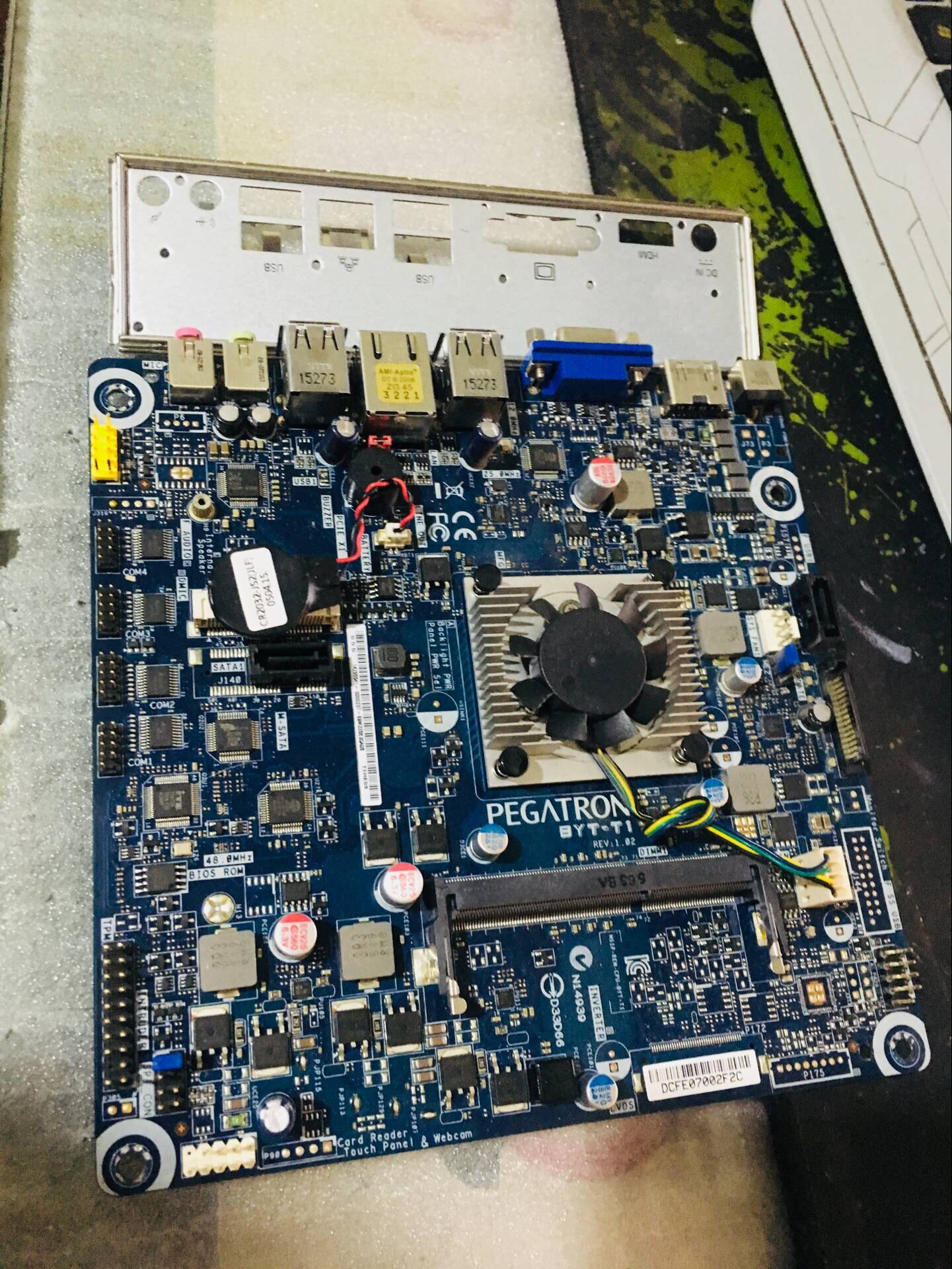 Haier dismantling machine BYT-T1 motherboards j1800 MINI-ITX HDMI 19VDC powered ultra-thin