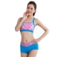 Yingfa phụ nữ tách boxer bikini áo tắm giải trí ngực nhỏ tập hợp đồ bơi bãi biển suối nước nóng Y1602 - Bộ đồ bơi hai mảnh