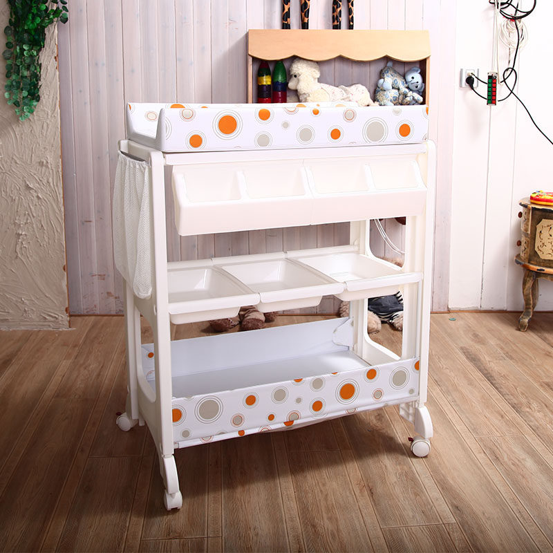 Daffin Bay Newborn Baby Bath Frame Change Diaper Table Tub Toddler Toddler Touch Table
