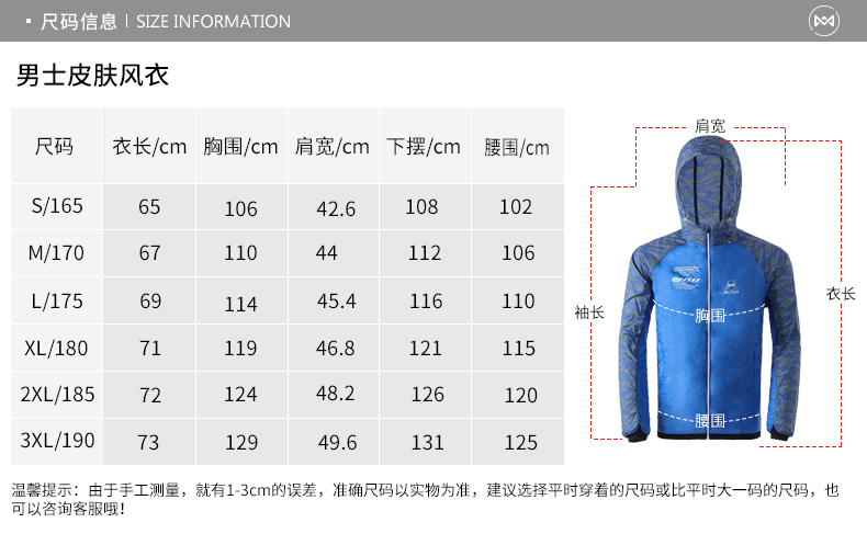 清仓 地球科学家 东丽 Gram Art克轻面料 男皮肤风衣 图20