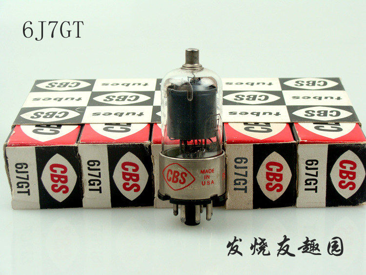 New American CBS original box 6J7GT can directly replace EF37 36 pre-stage vacuum tube CV358 vacuum tube
