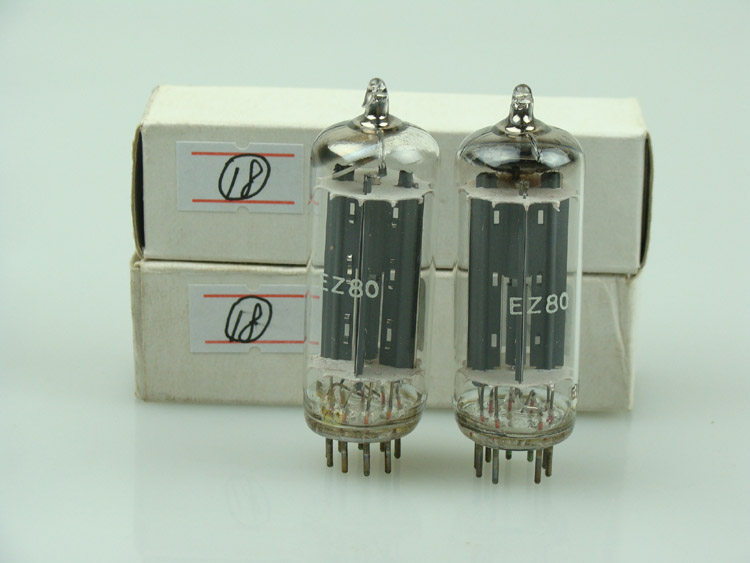 Brand new European EZ80 6V4 vacuum tube rectification tube