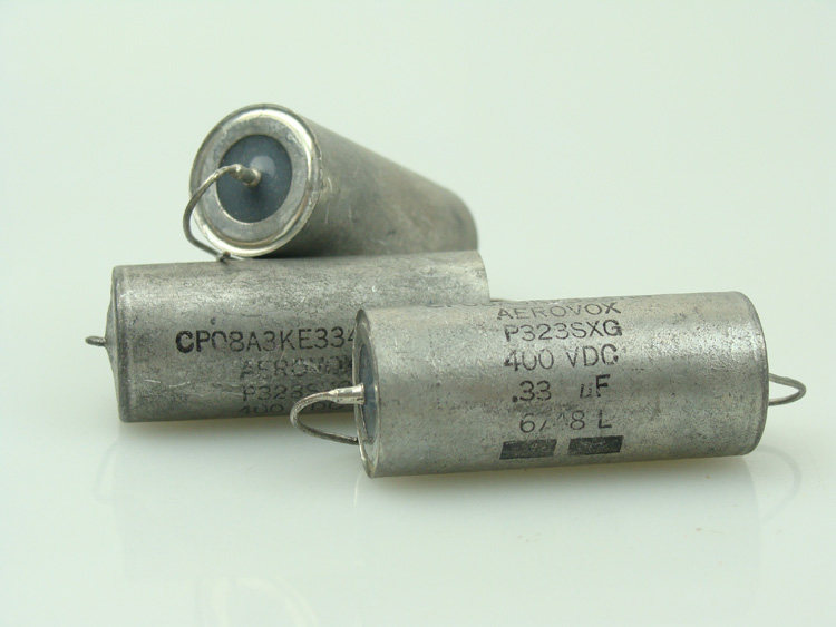 New Aerovox 0 33 UF 400V antique oil soaking coupling capacitor