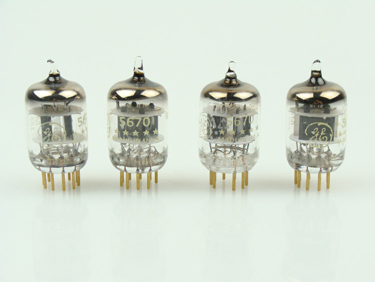 New Five Star Golden feet USA 5670 396A 2C51 6N3 vacuum tube