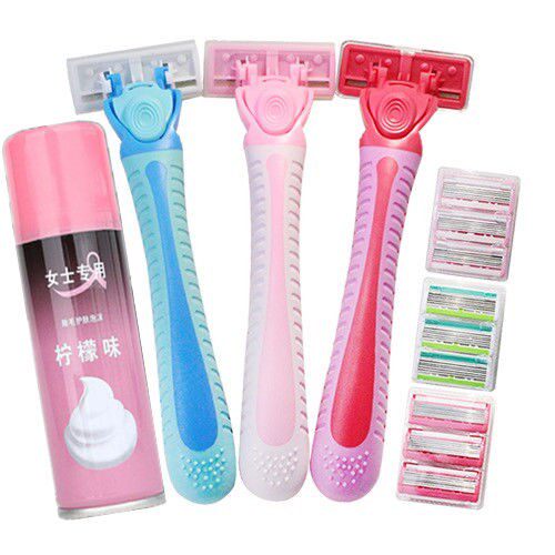 Women's special shaving knife manual hair removal knife private part armpit hair shaver leg hair removal knife hair removal hair removal device