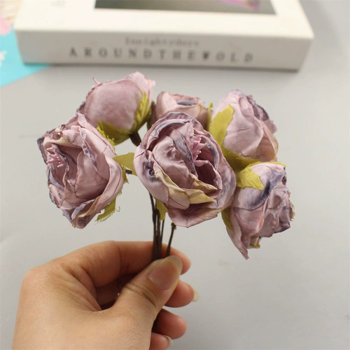 Шапка ручной работы, ханьфу, аксессуар для волос, DIY, в цветочек