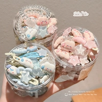 Милая синяя заколка для волос, челка, заколка-крабик, аксессуар для волос, шпильки для волос