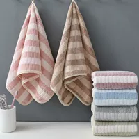 Быстросохнущее хлопковое мягкое полотенце для умывания для домашнего использования подходит для мужчин и женщин, увеличенная толщина, хорошо впитывает воду