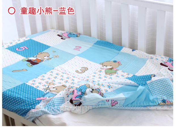 Giường cũi một mảnh cotton trẻ em trải giường mẫu giáo nệm đặt trẻ sơ sinh khăn trải giường tùy chỉnh - Trang bị Covers Ga phủ giường là gì