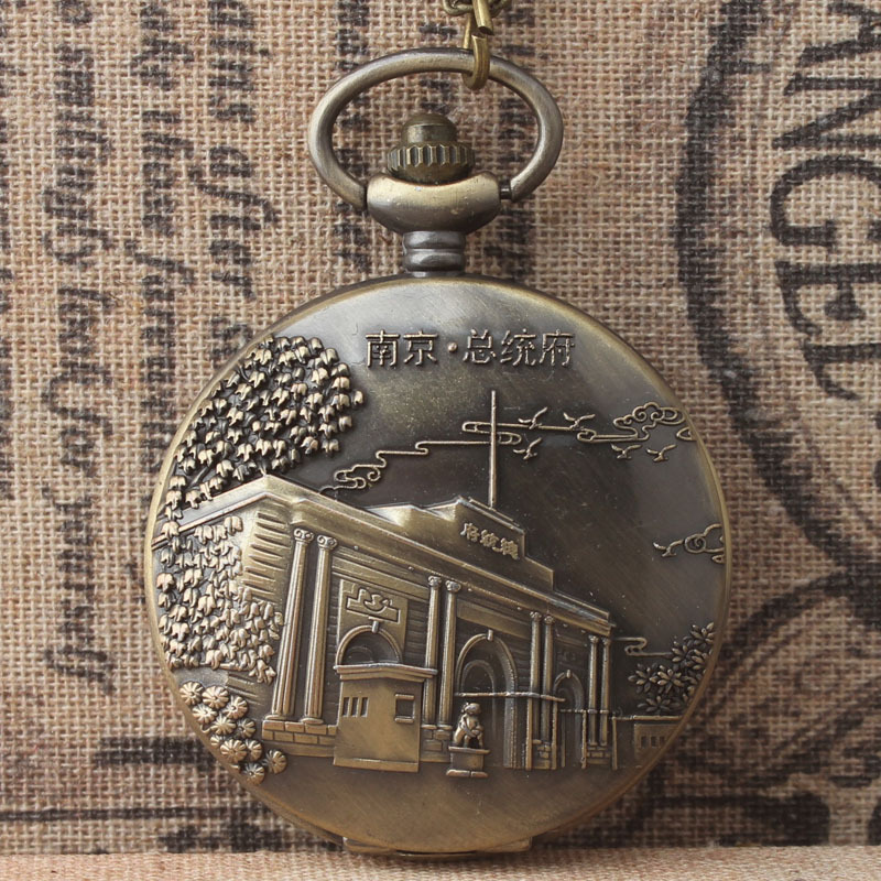 Tourist Attractions Souvenirs: Nanjing Presidential Palace, Pocket Watch, Clock Tower, Bridge, Confucius Temple, Shenzhen Huacinqi, Yellow Crane Tower