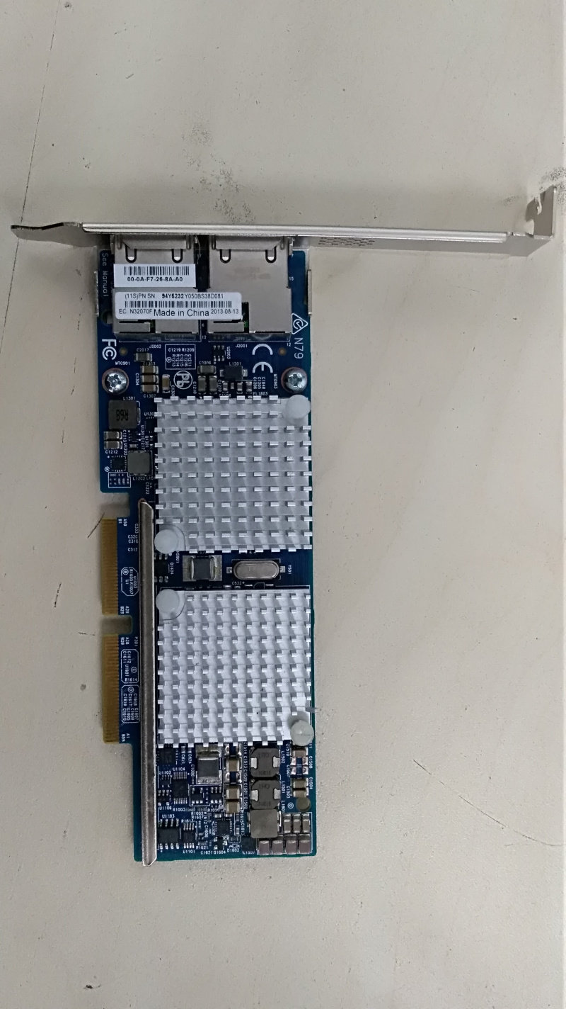 IBM 94Y5232 Broadcom NetXtreme II Dual-Port 10G Gigabit Network Card ML2